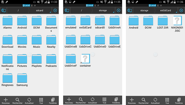 deplacer carte sd android 3