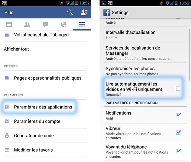 facebook lecture automatique videos