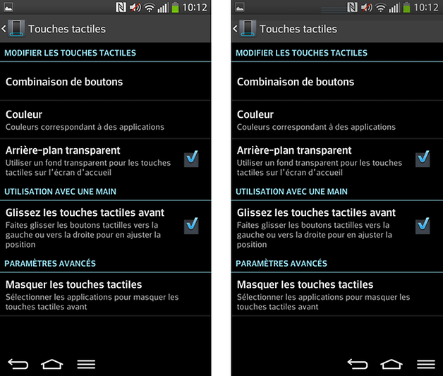 g flex test touches tactiles
