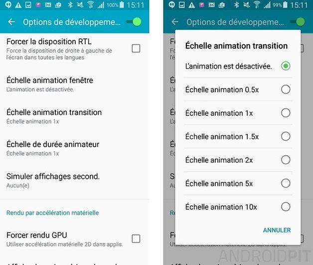 galaxy s4 problemes lollipop animations