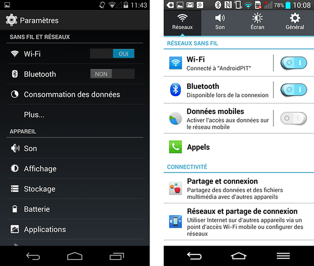 google nexus 5 lg g2 2