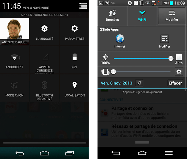 google nexus 5 lg g2 3
