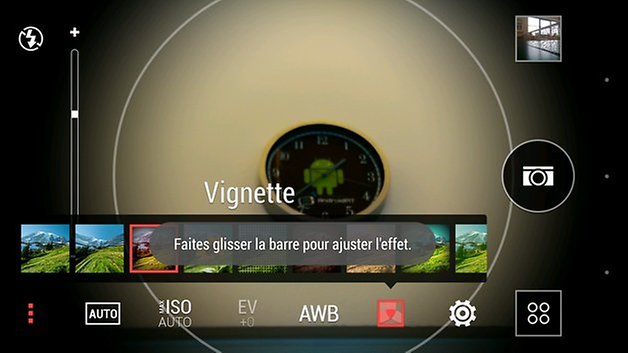 htc one m8 camera effets