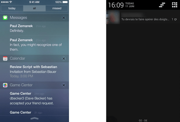 ios android notifications