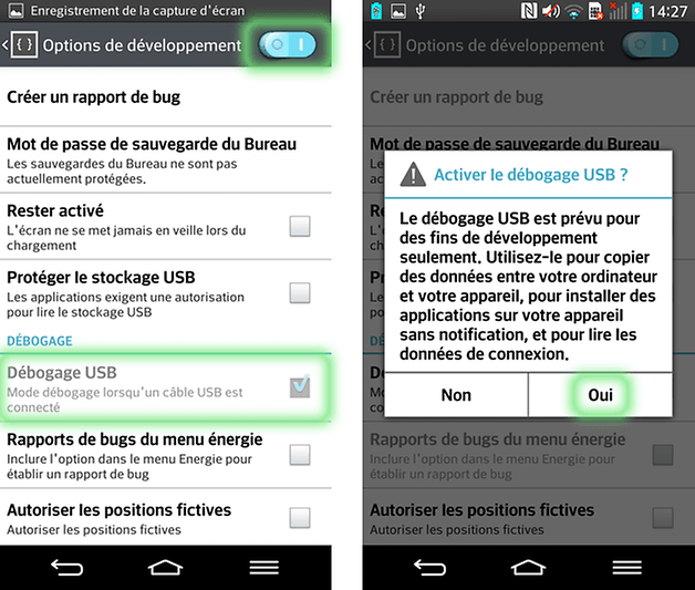 lg g2 root usb debugging
