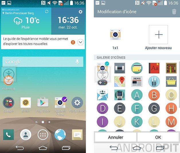 meilleures trucs et astuces lg g3 icones