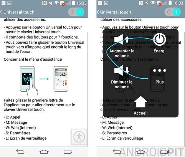 meilleures trucs et astuces lg g3 universal touch
