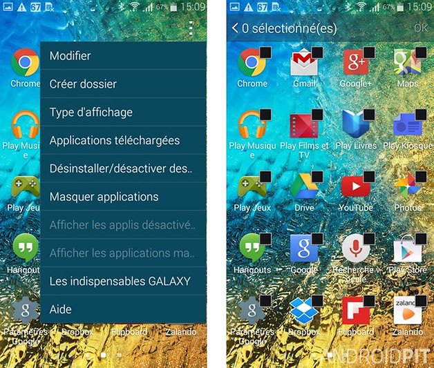 meilleures trucs et astuces samsung galaxy alpha masquer apps