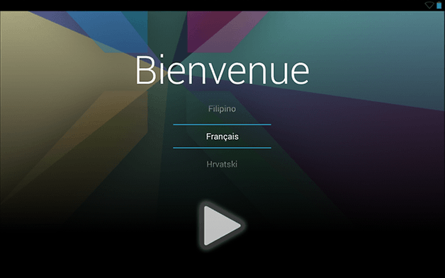 nexus 7 android 4 3 update bienvenue