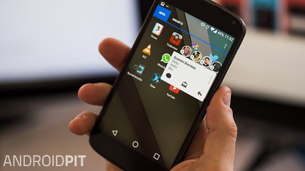 notification flottantes chat heads whatapp seebye