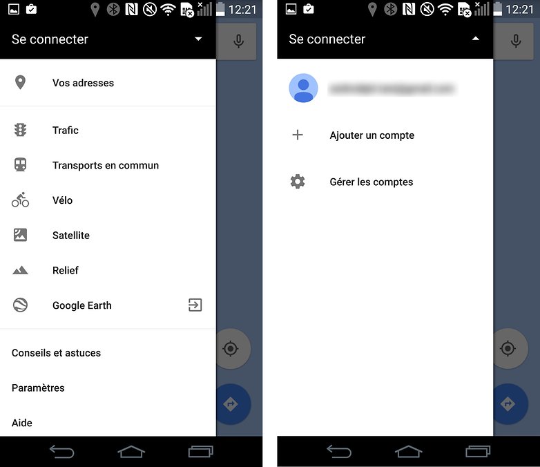 probleme google maps solutions se connecter