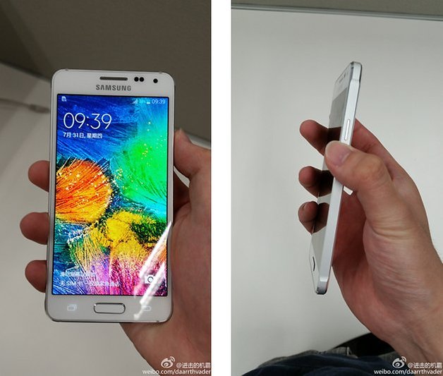 samsung galaxy f galaxy alpha weibo 1