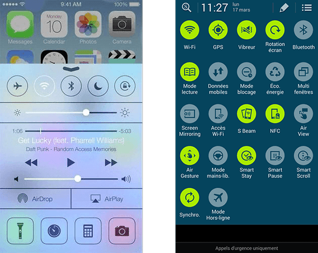 samsung galaxy s5 iphone 5s