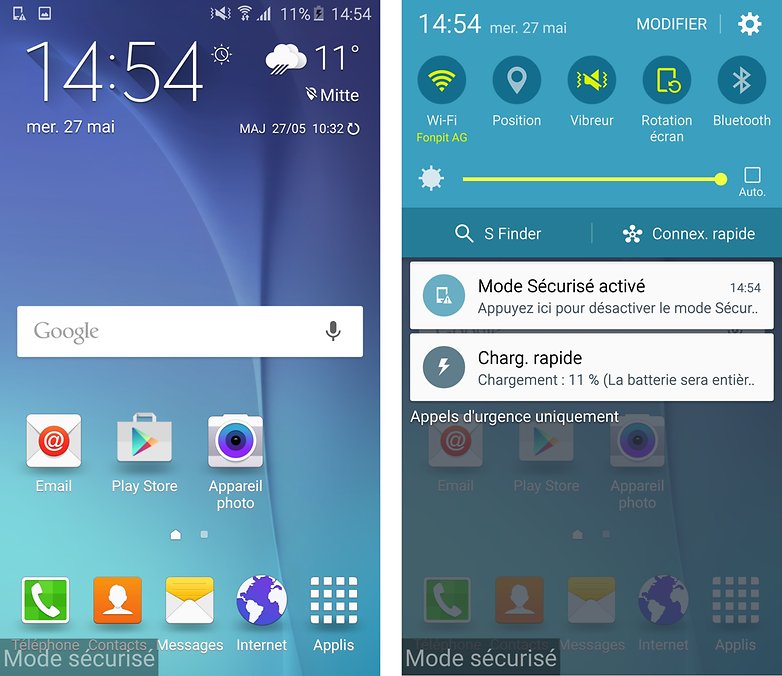 samsung galaxy s6 batterie problemes