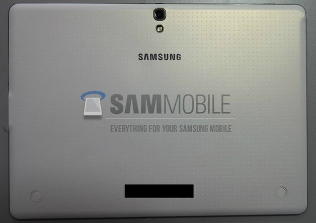 samsung galaxy tab s leak back