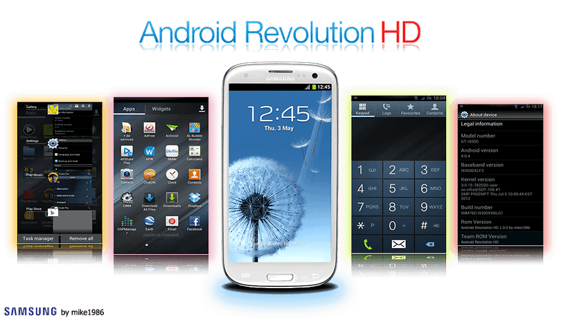 Top 5 des roms customs pour le Samsung Galaxy S3