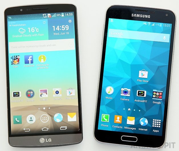 super amoled ips g g3 galaxy s5 screen