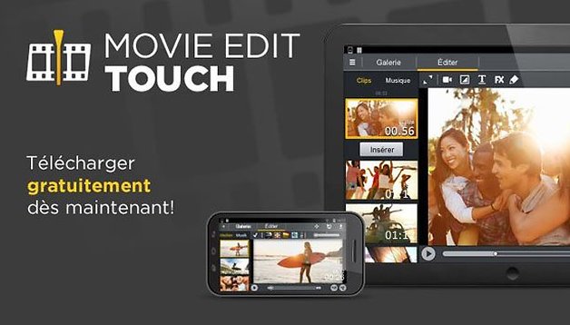 Movie Edit Touch : du grand art en édition vidéo