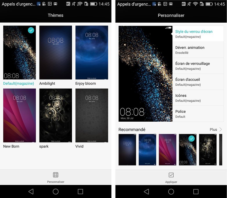 test complet huawei ascend p8 systeme 6