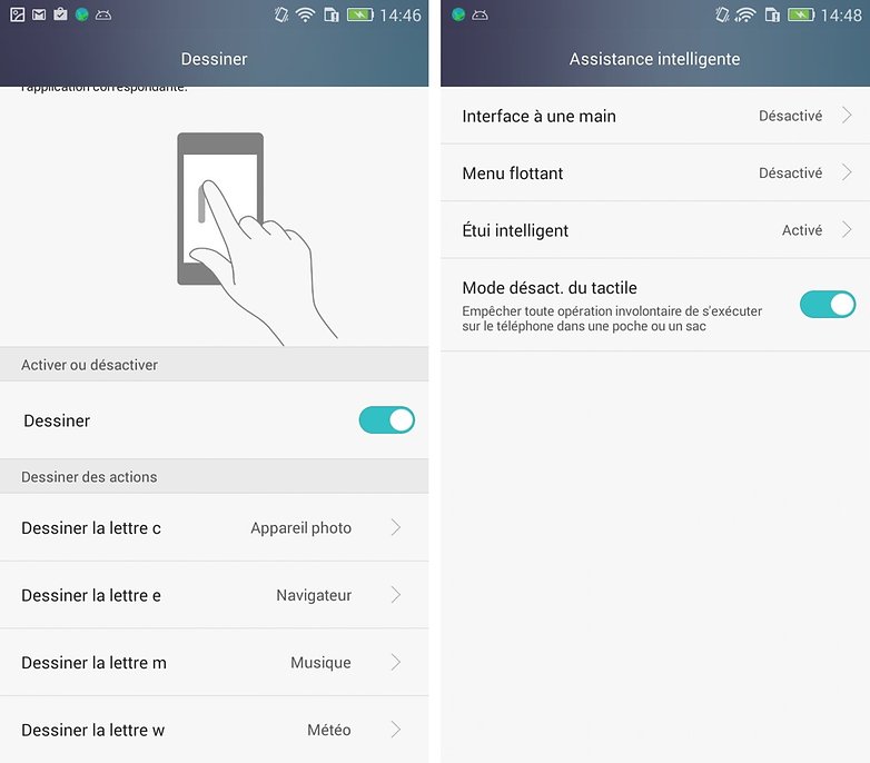 test honor 4x interface logicielle 4