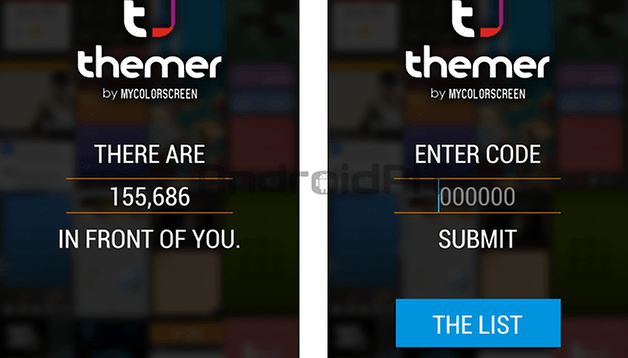Themer : changez de thèmes Android en un seul clic