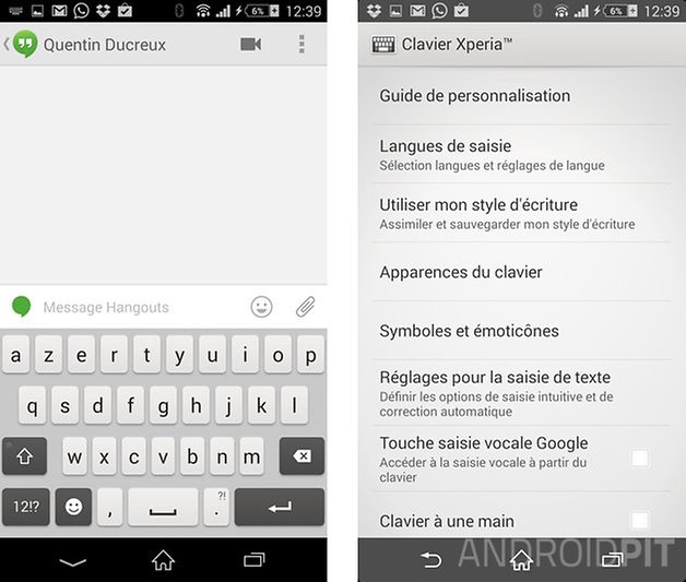 trucs astuces sony xperia z1 clavier sony