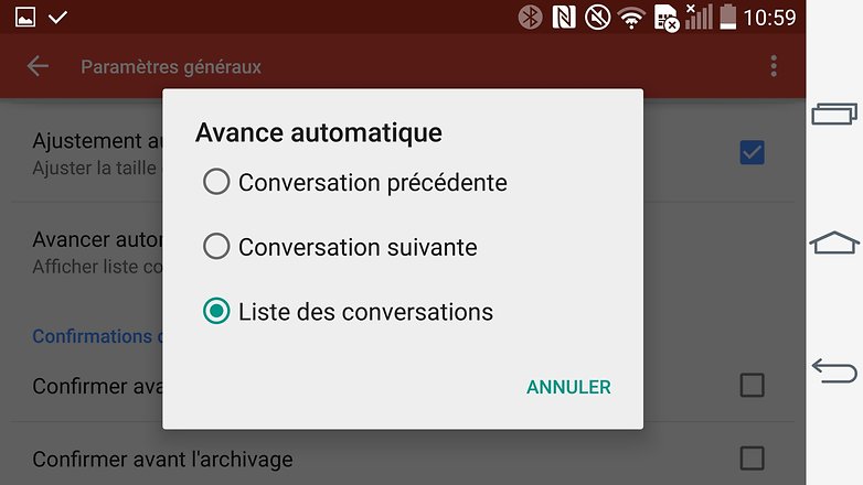 trucs et astuces gmail android avance automatique