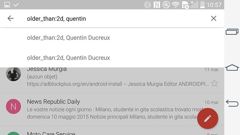 trucs et astuces gmail android filtres