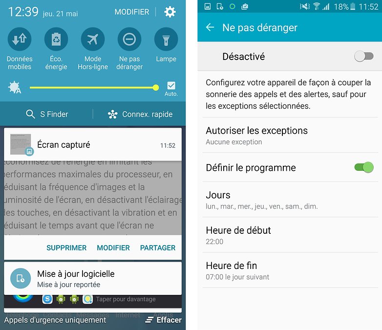 trucs et astuces samsung galaxy s6 mode deranger