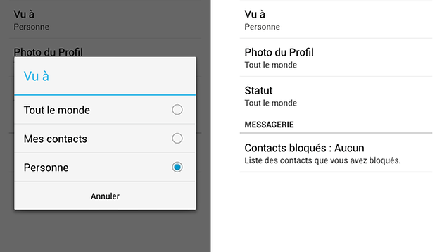 Mise à jour WhatsApp : la fin du statut "Vu le"