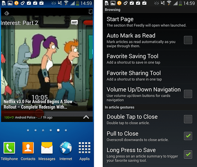 widget rss android 2