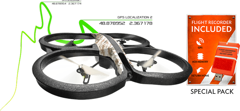 ardrone2 drone parrot gpsedition