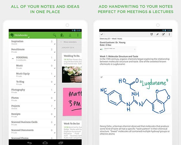 evernote apps esenciales edit