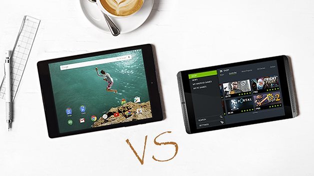nexus9 vs shieldtablet teaser