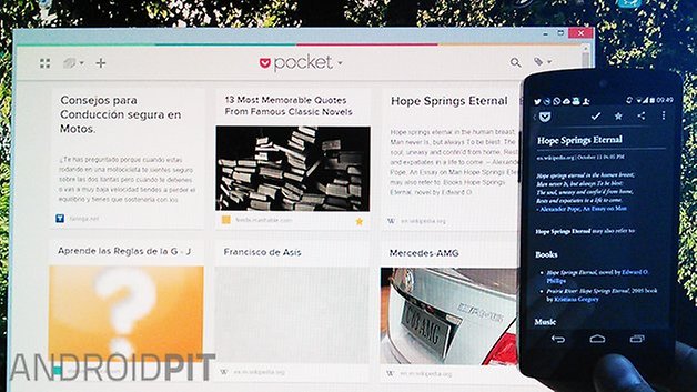 pocket sync computer extension