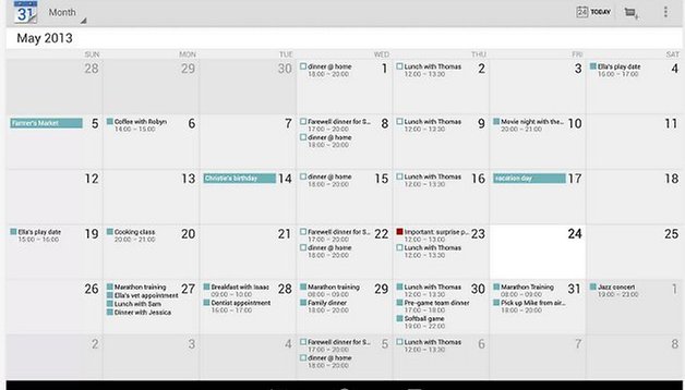 Google Calendar For Android Updated
