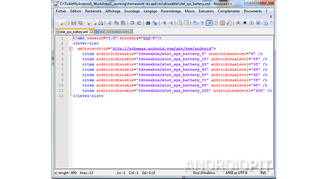 fichier XML decompile