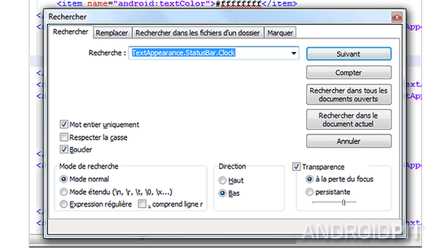 styles notepd recherche