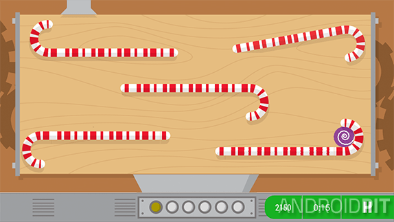sur la piste du pere noel jeu boule