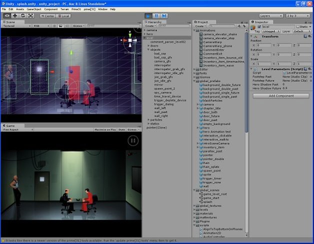 development screenshot