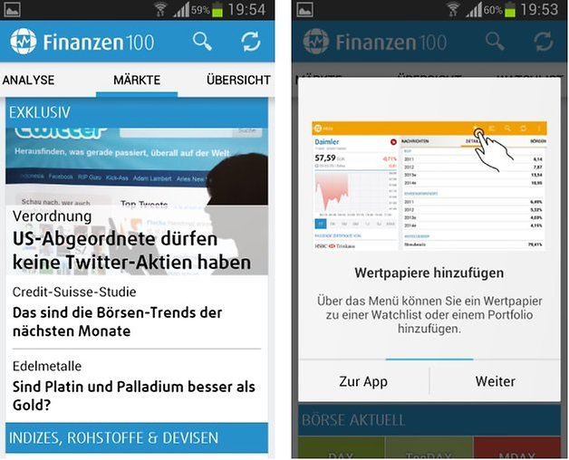 finanzen100 screenshot1