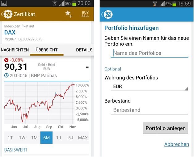 finanzen100 screenshot2