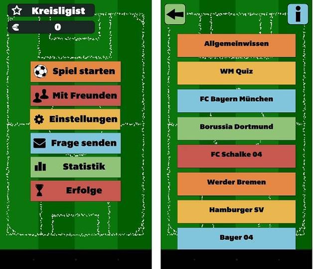 fussballquiz mit freunden screenshot 1
