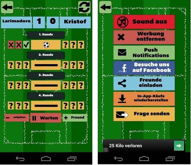 fussballquiz mit freunden screenshot 3