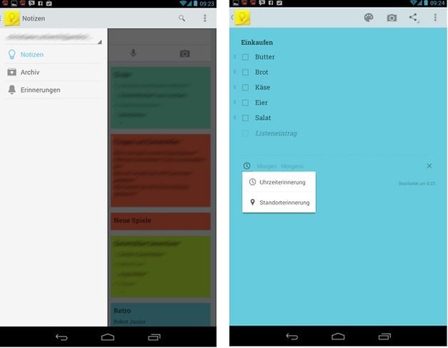 googlekeep update