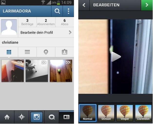 instagram test