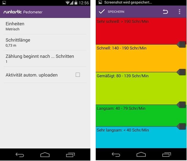 runtastic pedometer pro screenshot2