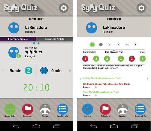 syfy quiz screenshot3