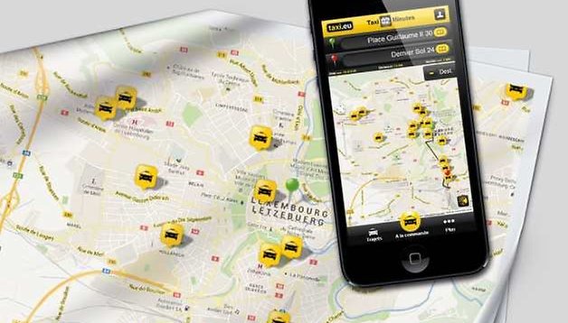 taxi.eu - Taxi App für Europa: Mit wenigen Fingertipps zum Taxi