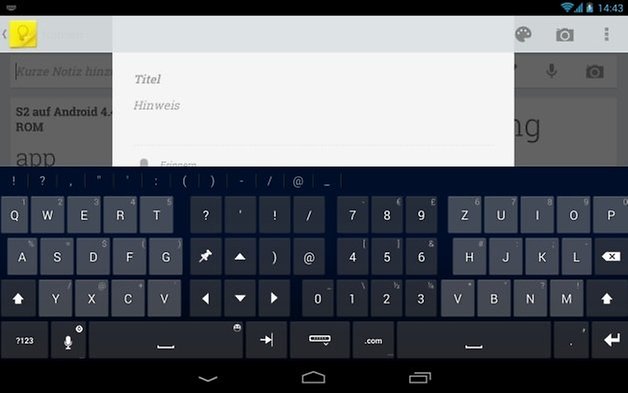 thumb keyboard screenshot5